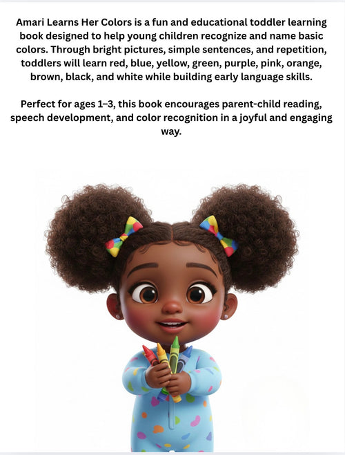 Amari Learns Her Colors